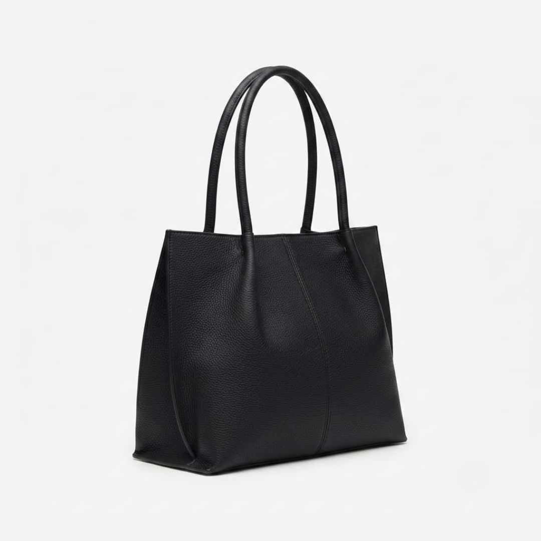 Moon islander Lime Tote – Black