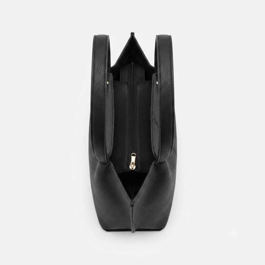 Moon islander Lime Tote – Black